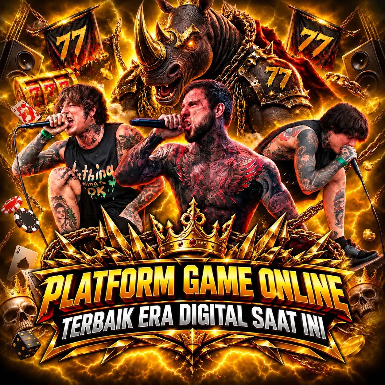 Thumbnail 1 of 3, Poster, Flick166 : Cara Mengatur Modal dan Waktu Saat Mengenal Game Online designed and sold by Flick166.